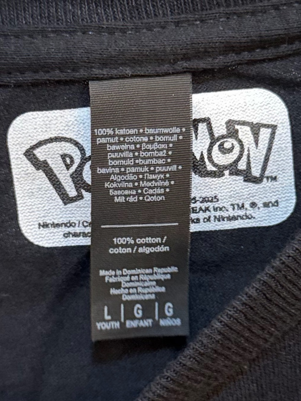 Black Graphic Tee Mimikyu - Picture 2 of 3